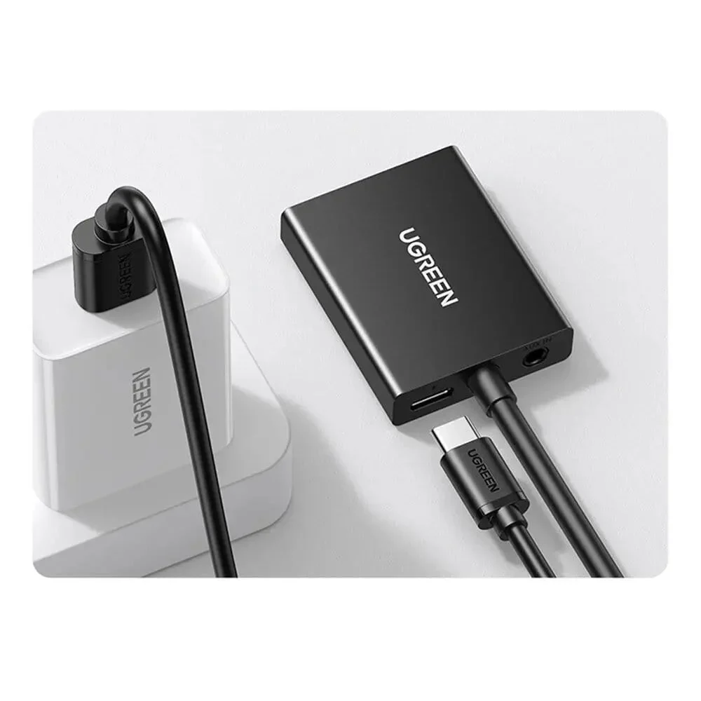 Eng Pl Ugreen Cable Adapter Cable Vga Male Hdmi Female 0 15m Black Cm513 137219 9.jpg