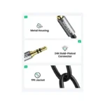 Ugreen 10532 35mm Audio Stereo Y Splitter Cable Extension Male To Female Dual Headphone Jack Adapter Black 2.jpg