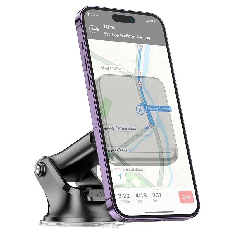 Hoco H41 Climber Car Center Console Magnetic Phone Holder Overview.jpg