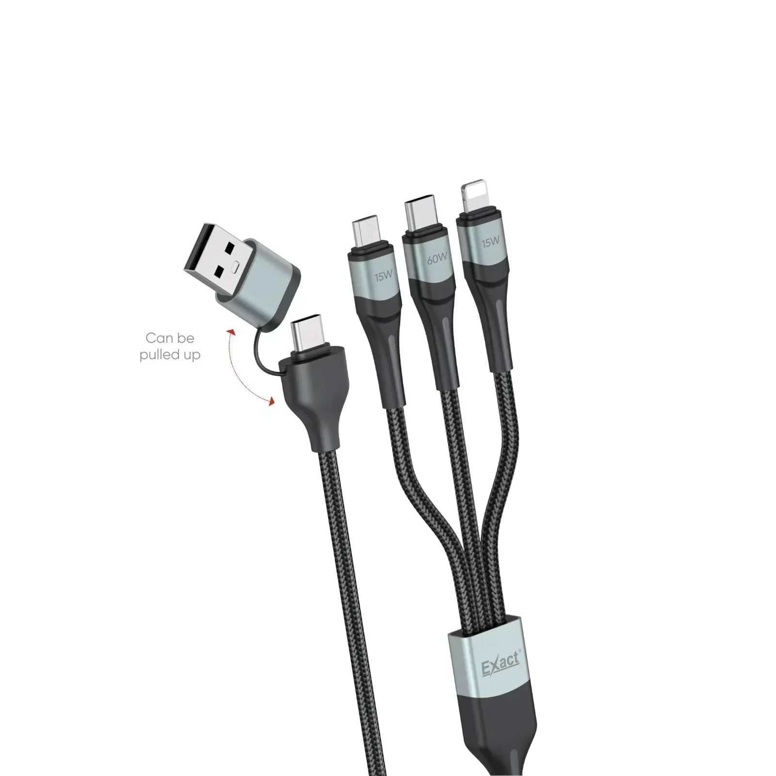 EXACT 3IN1 MULTY CABLE 60W EX1202