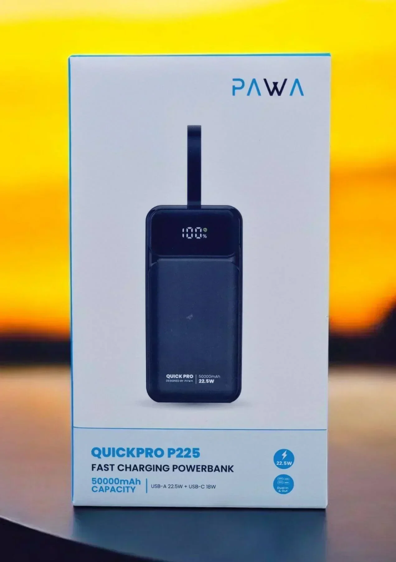 PAWA POWER BANK 50K PW-PBQP50TT-BK