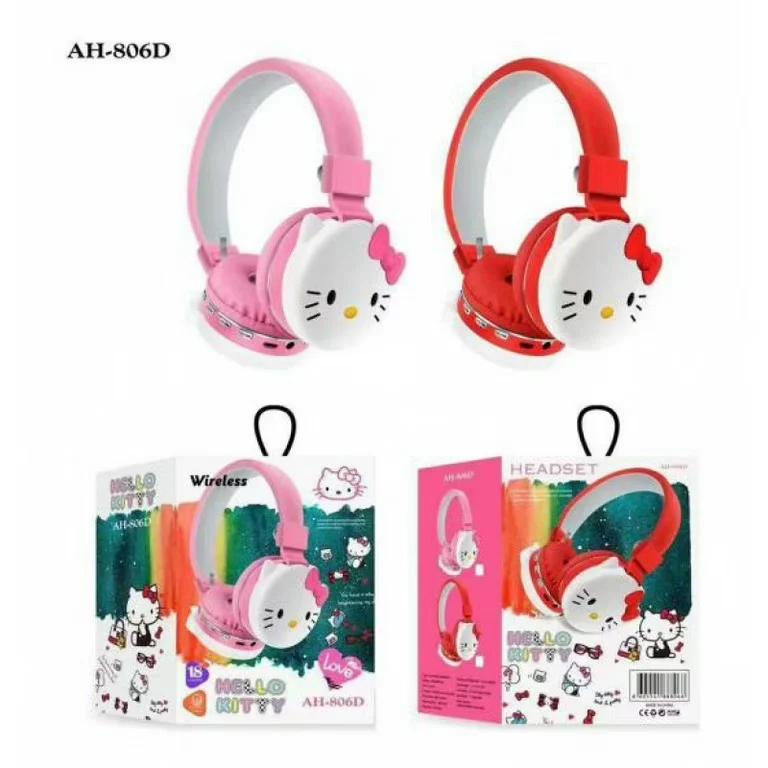 WIRELESS HEADSET GIRLY TYPE AH806