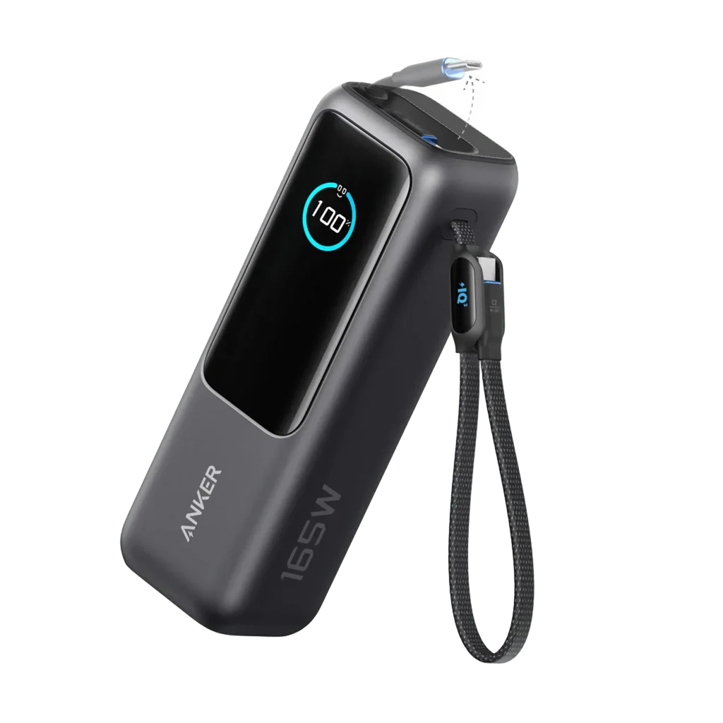 ANKER  POWER BANK 25K 165W WITH CABLES