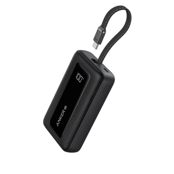 ANKER  POWER BANK 10K 30W WITH CABLES HASSLE-FREE