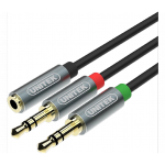 UNITEK AUX CABLE 2 MALE TO ONE FEMALE